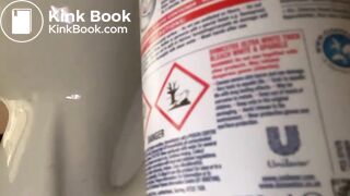 big logs in toilet - video 2