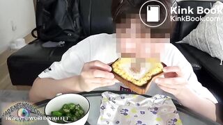 The clips of Nakamichi Kaho-chan's poops at home 2