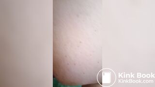 scat anal dildo with a BBW friend