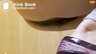 Girl Chinese pooping pis toilet AZ_06