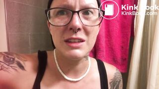 Shit licked by tongue