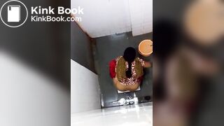 Indian aunty toilet peeing hidden captured