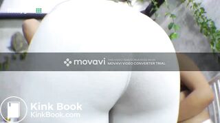 White Leggings Face Farts & Shart Domination