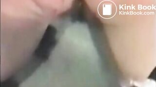 Dirty whore wife panty shit and play all week