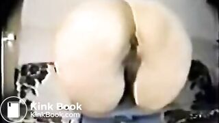 Dirty whore wife panty shit and play all week