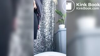 She made it just in time