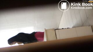 Girl Chinese pooping pis toilet. XXK_04