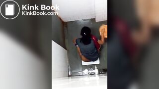Indian aunty toilet peeing hidden captured