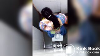 Indian aunty toilet peeing hidden captured