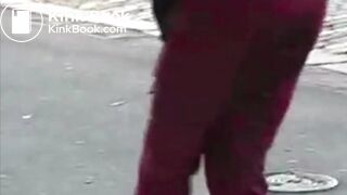 PPG - Marina public red pants wetting