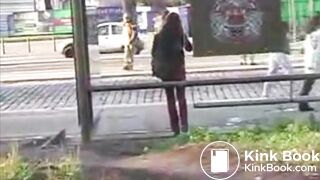 PPG - Marina public red pants wetting