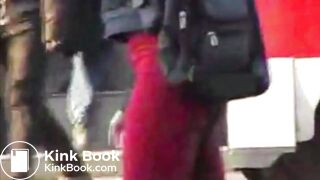 PPG - Marina public red pants wetting