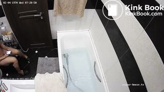 Woman pooping in Toilet 310