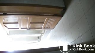 Girl Chinese pooping pis toilet. XXK_011