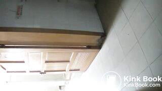 Girl Chinese pooping pis toilet. XXK_011