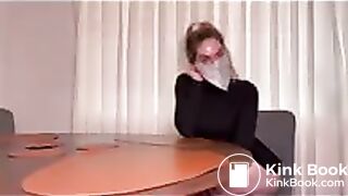 Cute Girl Fills Her Panties With Poo on First Date!