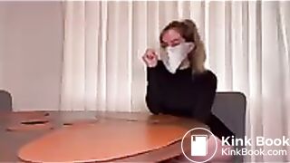 Cute Girl Fills Her Panties With Poo on First Date!