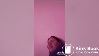 Ginger girl farting and burping