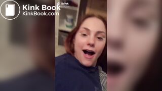 Ginger girl farting and burping