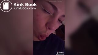 Ginger girl farting and burping