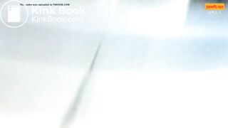 Girl Chinese pooping pis toilet.T07