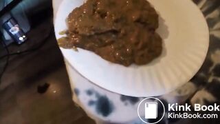 Creamy Plate Poop