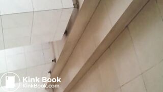 Girl Chinese pooping pis toilet.F10