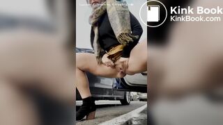 Sammi prolapse shitting