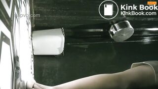 Girl Chinese pooping pis toilet.T08 - video 2