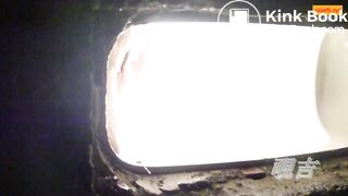 Girl Chinese pooping pis toilet.T03