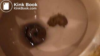 Red head poops on the floor