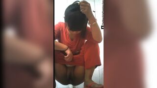 Cute chinese pooping - video 2