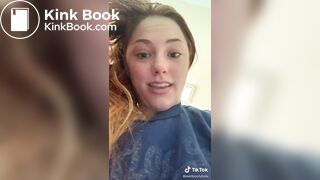 Ginger girl pooping on toilet