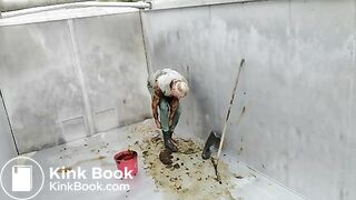 Full bodysmear with cowshit 5