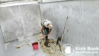 Full bodysmear with cowshit 5