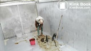 Full bodysmear with cowshit 5