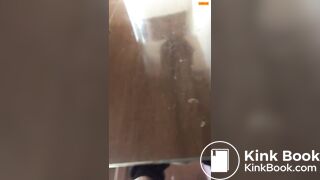 Girl Chinese pooping pis toilet JA_10