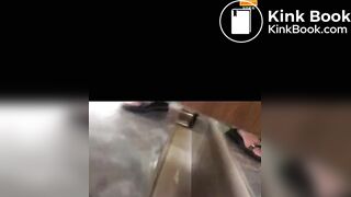 Girl Chinese pooping pis toilet JA_10