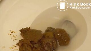 her dirty asshole with poop, so delicious