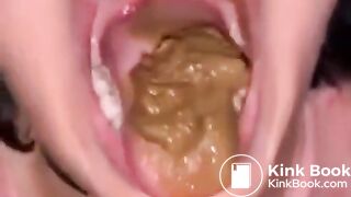 Shit swallow from porta