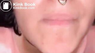 Shit swallow from porta