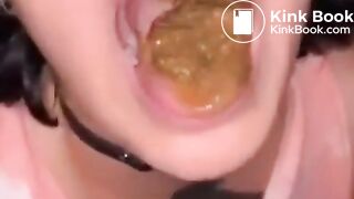 Shit swallow from porta