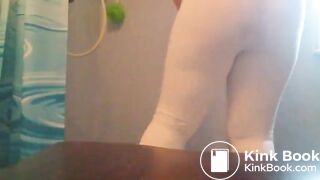 Diarrhea in white pants