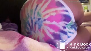 Teen girl bad shart in panty