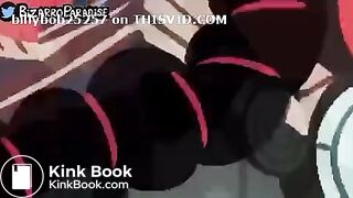 Panty and Stocking diarrhea animation