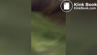 Dirty blonde slut tastes her shit