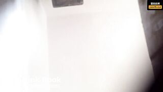 Girl Chinese pooping pis toilet.FT_02