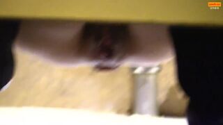 Girl Chinese pooping pis toilet. XXK_012