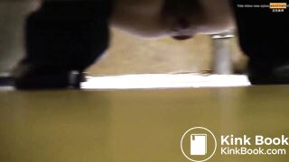 Girl Chinese pooping pis toilet. XXK_012
