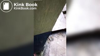 Indian aunty shitting hidden rearview